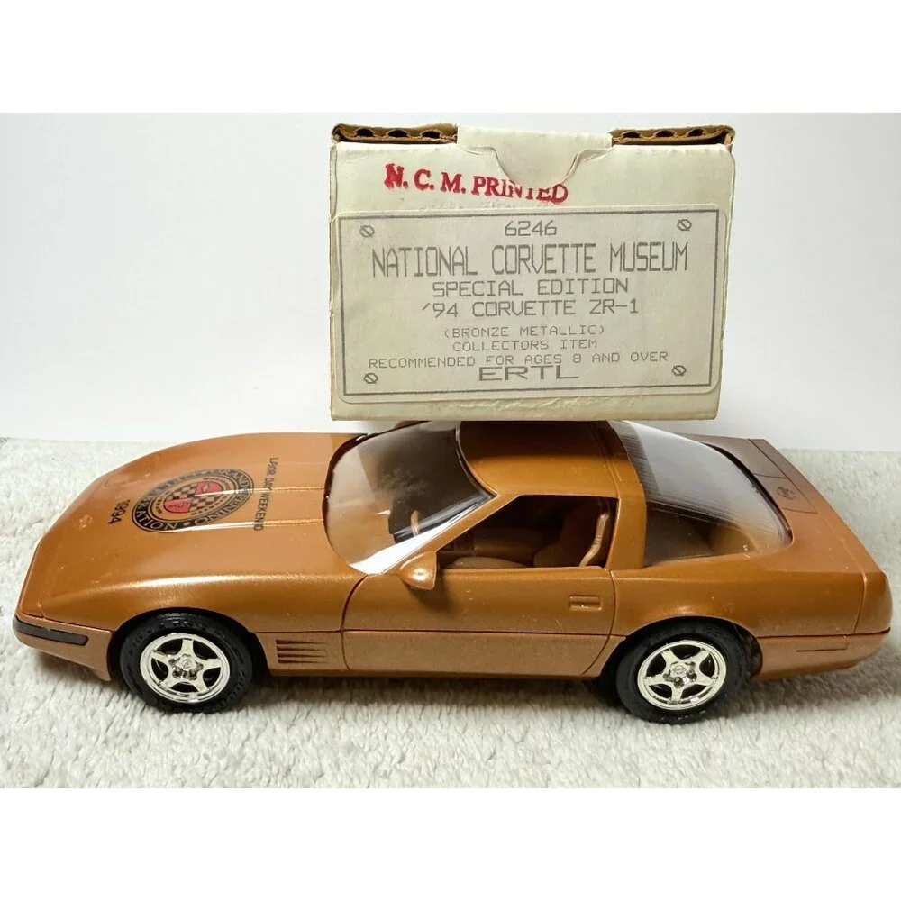 AMT Ertl 1994 Corvette ZR-1 NCM SE 1:25 Dealer Promo Model Bronze 6246